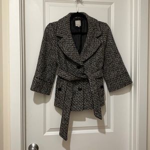 Wool blend dress jacket, petite M